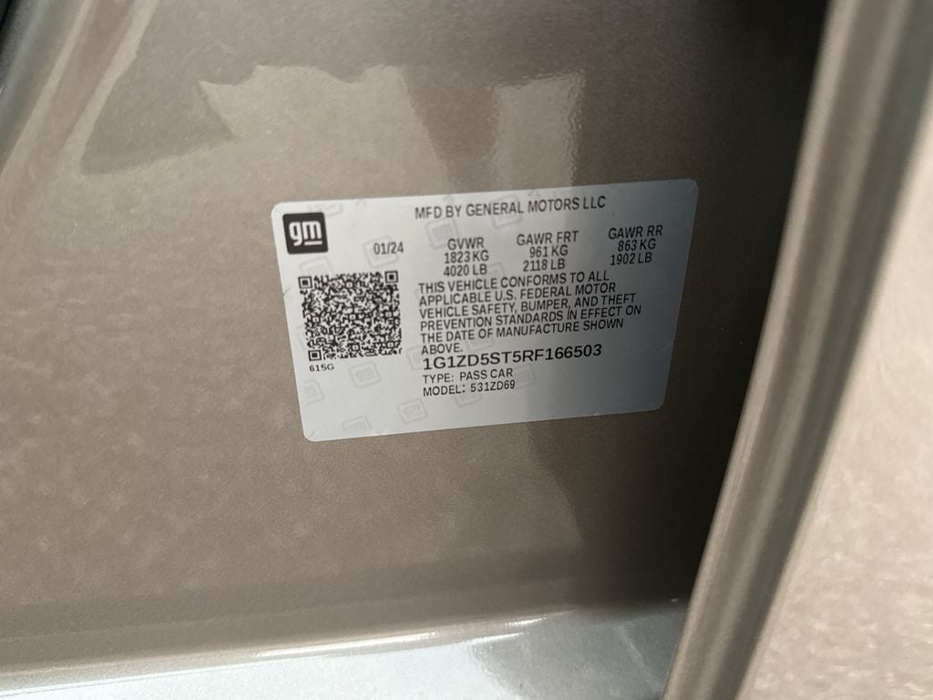 2024 Chevrolet Malibu FWD 1LT