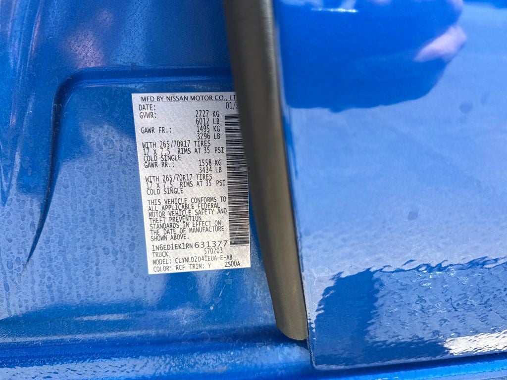 2024 Nissan Frontier PRO-4X