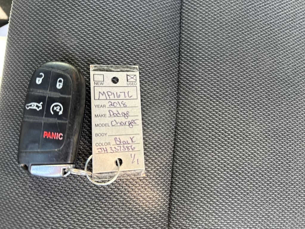 2018 Dodge Charger SXT RWD