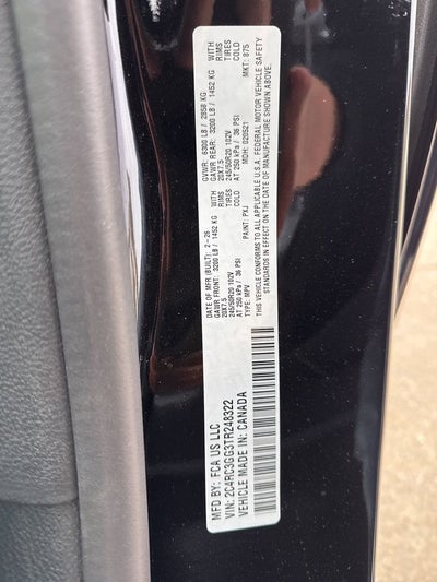 2026 Chrysler Pacifica Limited