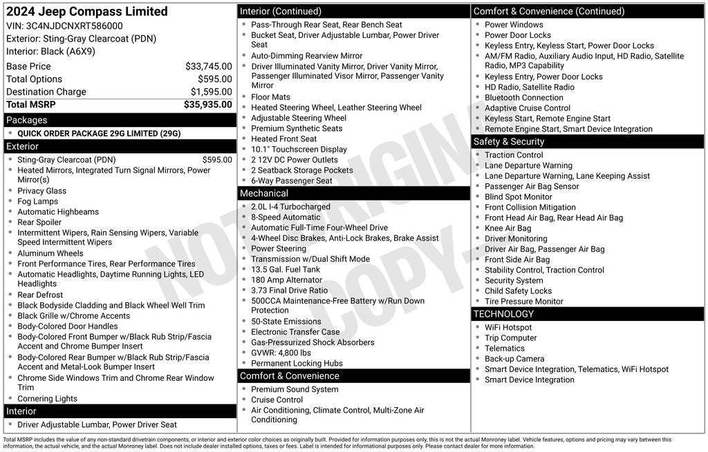 2024 Jeep Compass Limited