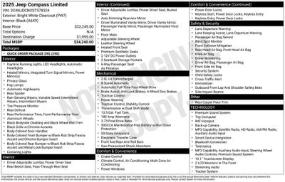 2025 Jeep Compass Limited