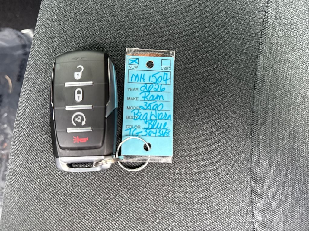 2026 RAM Ram 3500 RAM 3500 BIG HORN CREW CAB 4X4 6'4' BOX