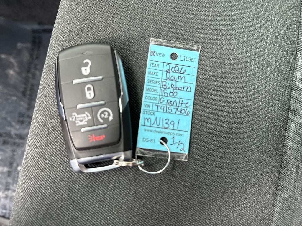 2026 RAM Ram 1500 RAM 1500 BIG HORN CREW CAB 4X4 5'7' BOX