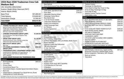 2024 RAM 2500 Tradesman