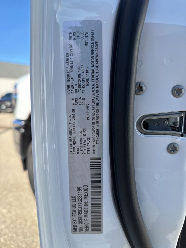 2026 RAM Ram 2500 RAM 2500 TRADESMAN CREW CAB 4X4 6'4' BOX