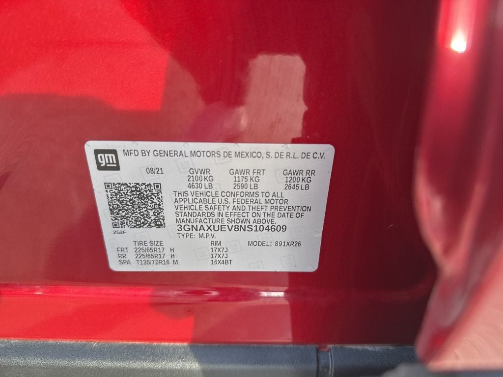 2022 Chevrolet Equinox AWD LT