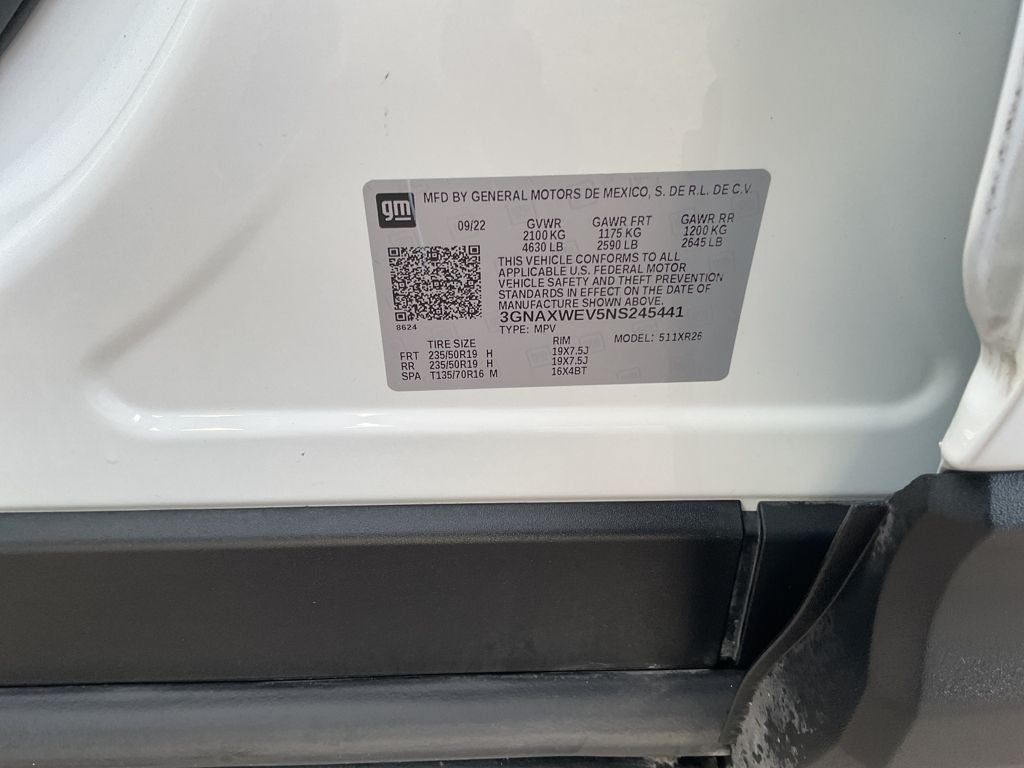 2022 Chevrolet Equinox AWD RS