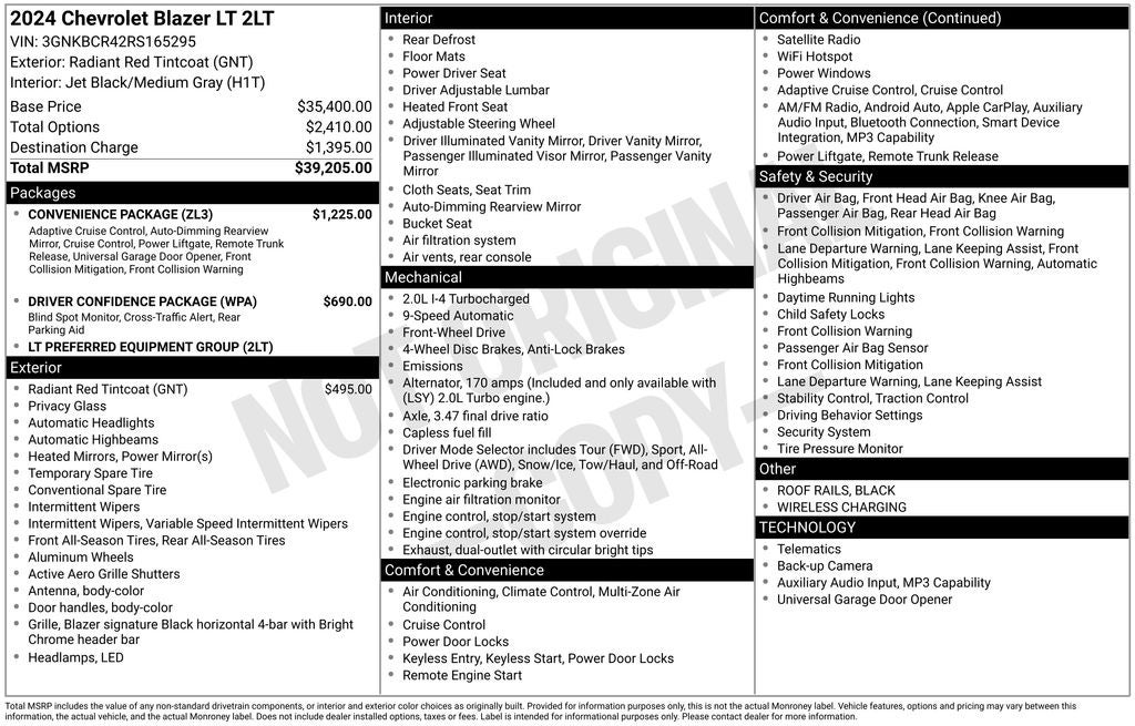 2024 Chevrolet Blazer LT