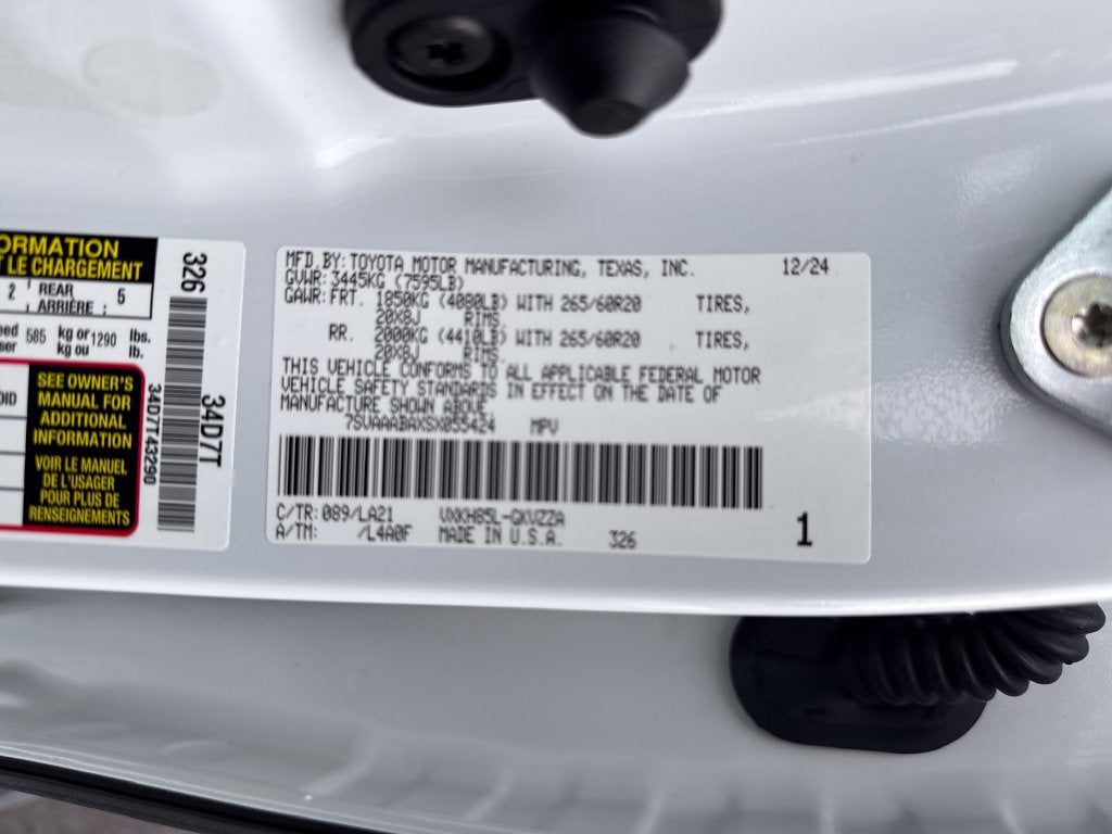 2025 Toyota Sequoia Platinum