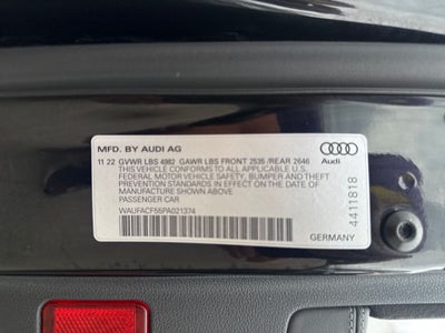 2023 Audi A5 Sportback 45 S line Premium Plus quattro