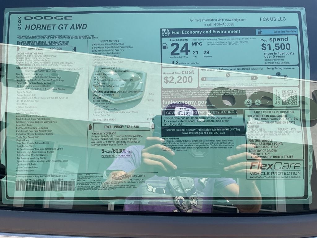 2025 Dodge Hornet HORNET GT AWD