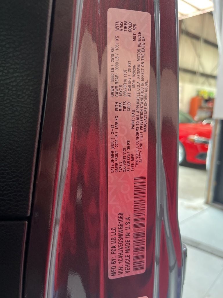 2021 Jeep Wrangler Unlimited Sahara