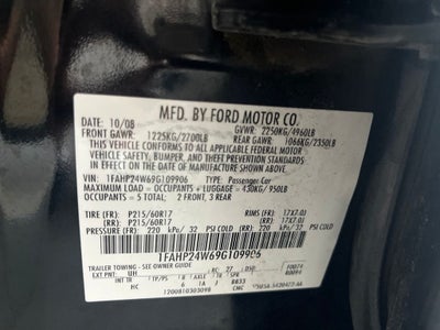 2009 Ford Taurus SEL
