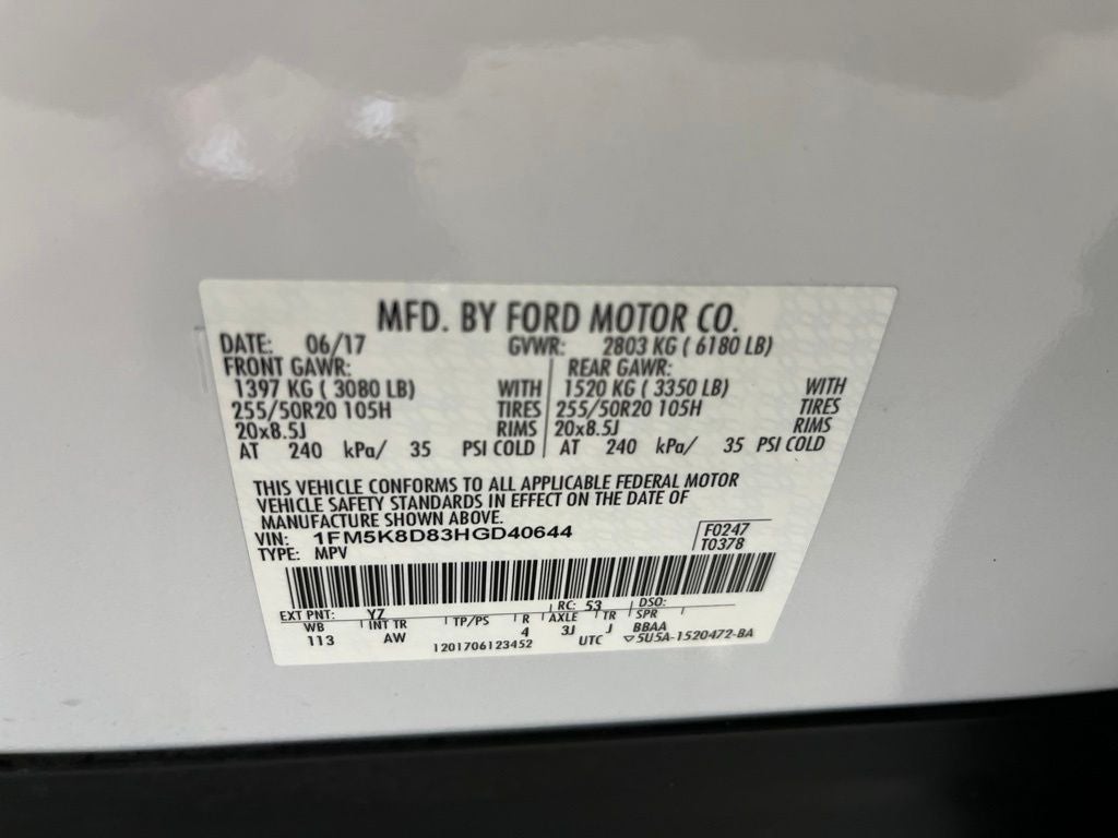2017 Ford Explorer XLT
