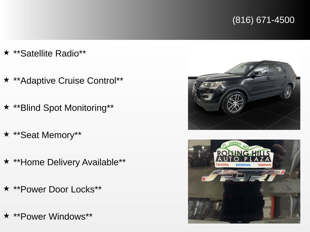 2016 Ford Explorer Sport