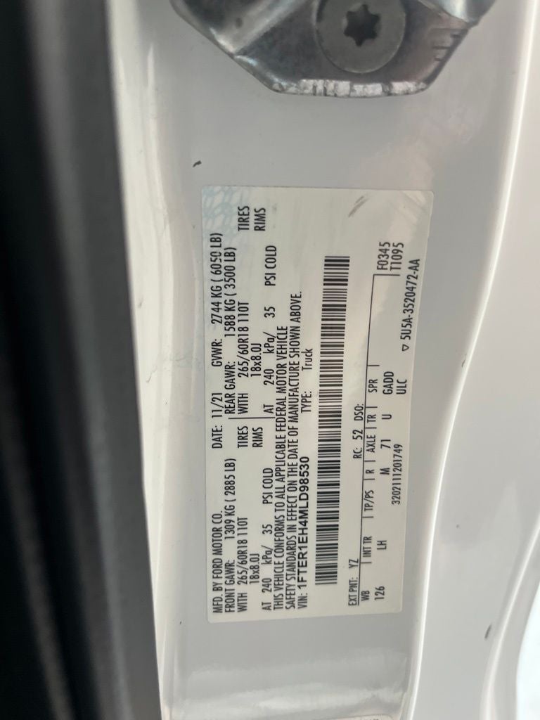 2021 Ford Ranger XL