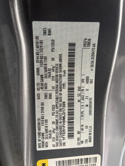 2021 Ford Ranger XL