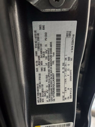 2020 Ford Ranger XLT