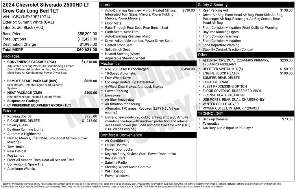 2024 Chevrolet Silverado 2500HD LT