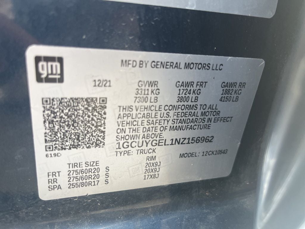 2022 Chevrolet Silverado 1500 LTD LTZ