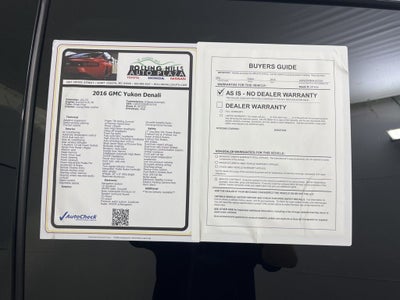 2016 GMC Yukon Denali