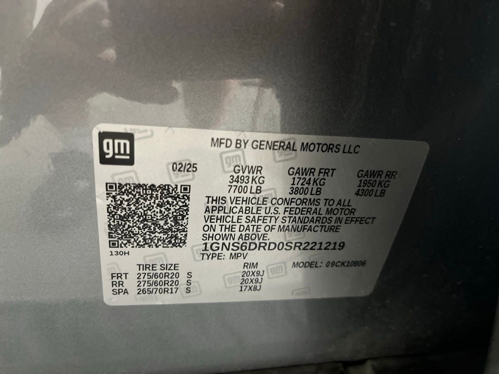 2025 Chevrolet Suburban Z71