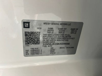 2019 Chevrolet Suburban Premier