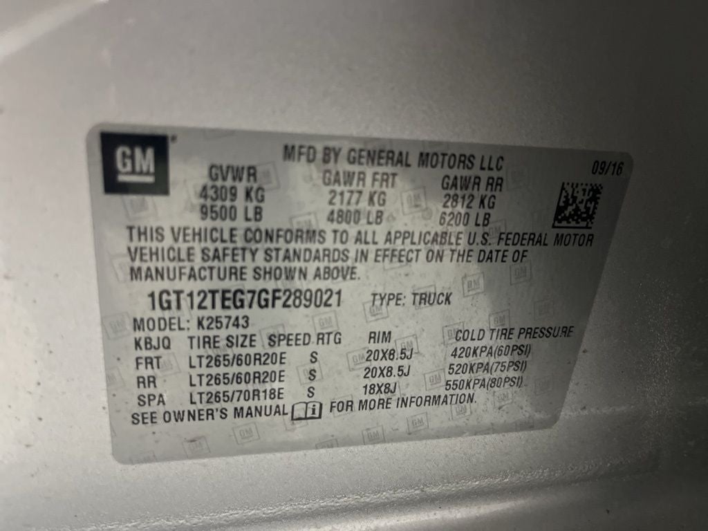 2016 GMC Sierra 2500HD SLT