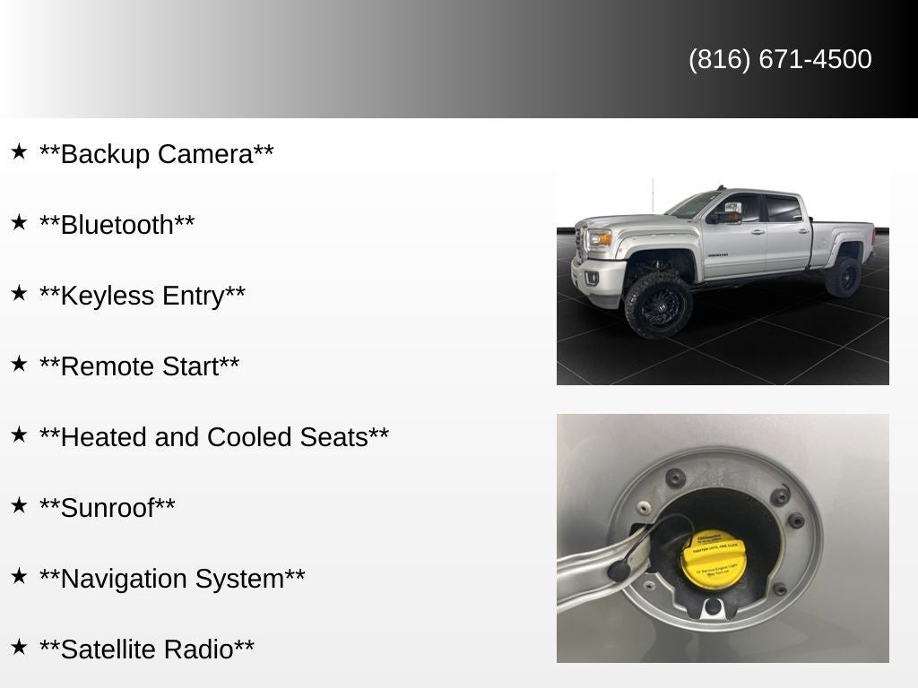 2016 GMC Sierra 2500HD SLT