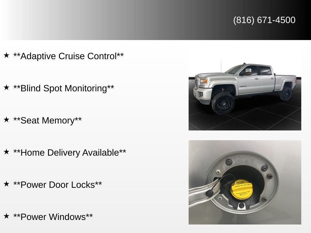 2016 GMC Sierra 2500HD SLT