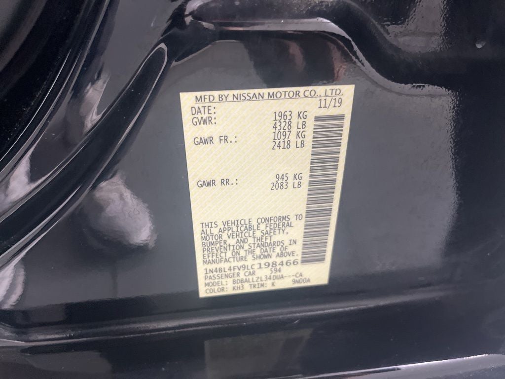 2020 Nissan Altima 2.5 Platinum