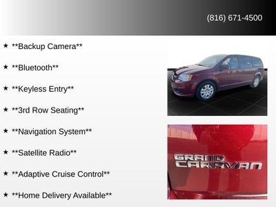 2018 Dodge Grand Caravan SE