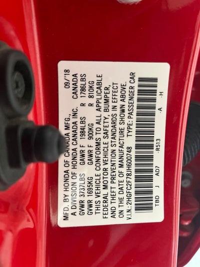 2018 Honda Civic EX