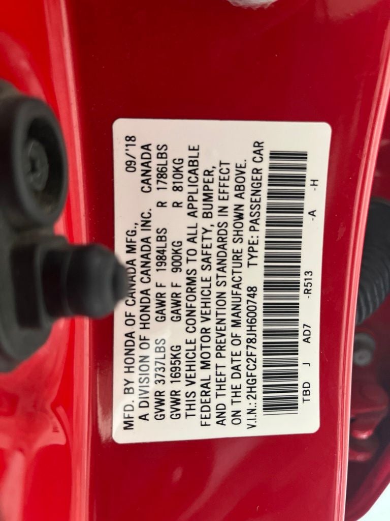 2018 Honda Civic EX