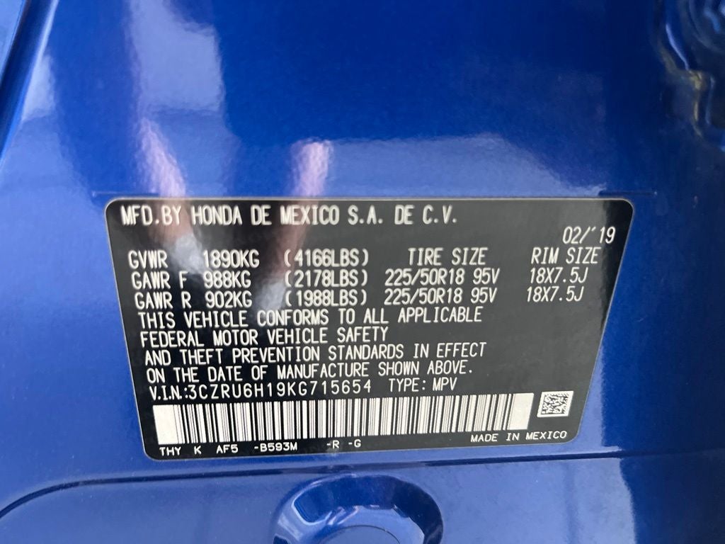 2019 Honda HR-V Sport