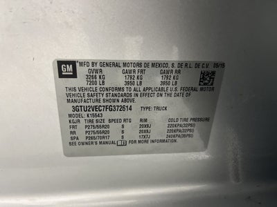 2015 GMC Sierra 1500 SLT