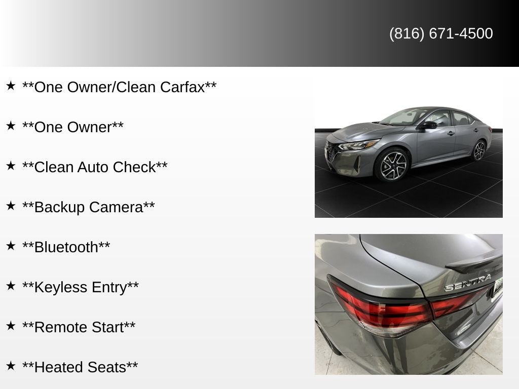 2024 Nissan Sentra SR