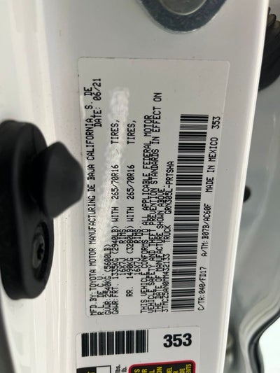 2021 Toyota Tacoma TRD Off-Road V6