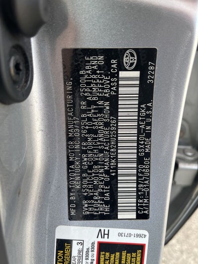 2017 Toyota Avalon Limited