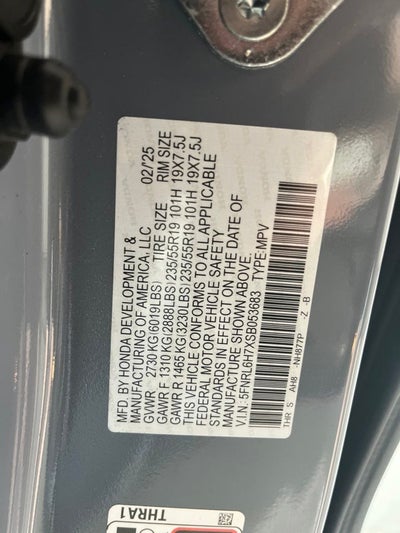 2025 Honda Odyssey Sport-L