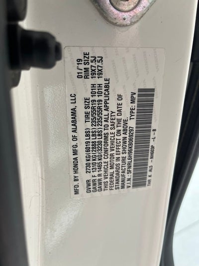 2019 Honda Odyssey Elite
