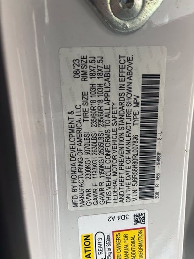 2024 Honda CR-V Hybrid Sport-L
