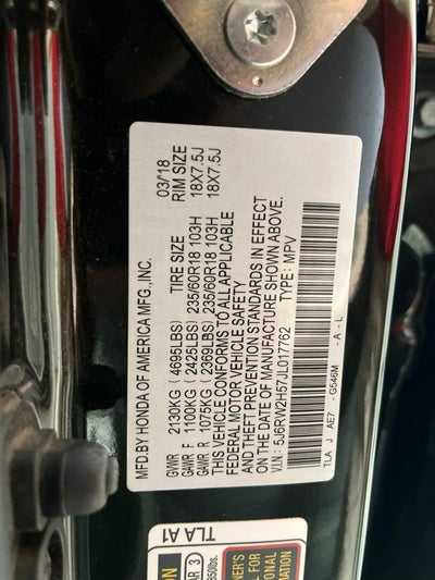 2018 Honda CR-V EX