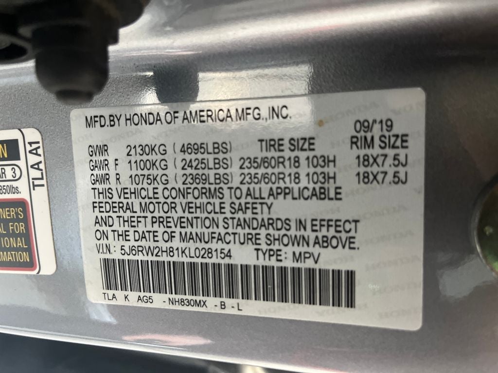 2019 Honda CR-V EX-L