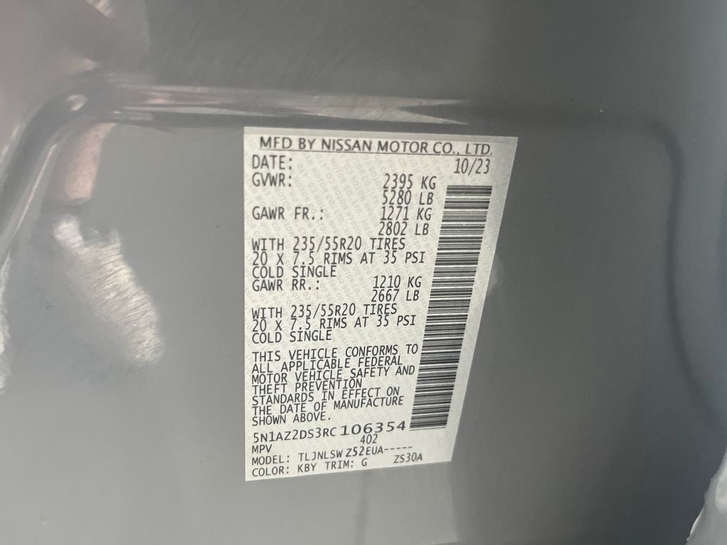 2024 Nissan Murano Platinum