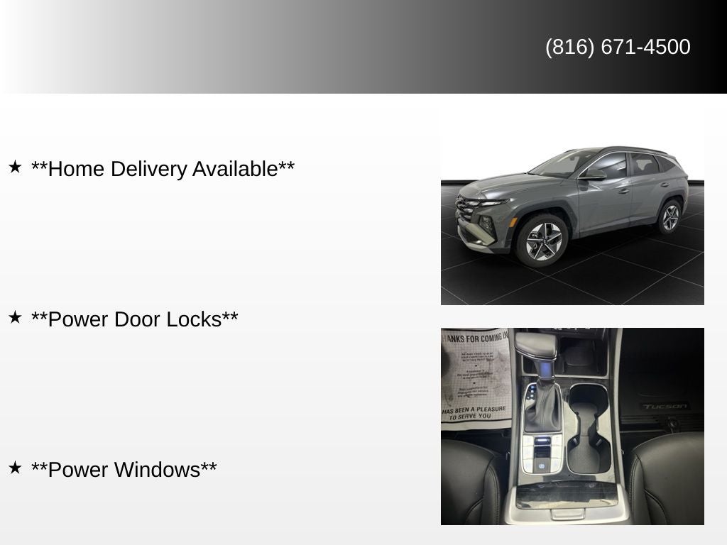 2025 Hyundai Tucson SEL Convenience