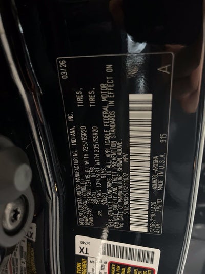2026 Toyota Highlander Hybrid Platinum