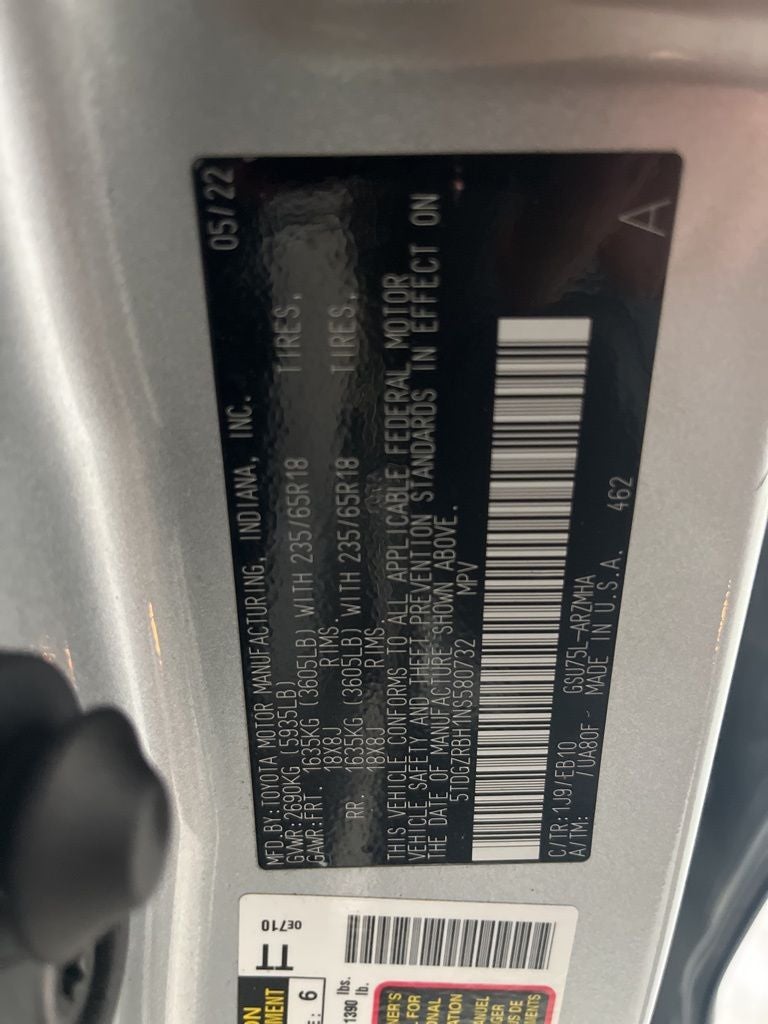 2022 Toyota Highlander XLE