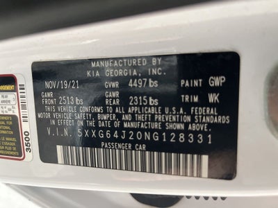 2022 Kia K5 GT-Line
